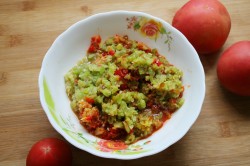 Помидоры для борща на зиму с перцем - шаг 5 Помидоры для борща на зиму с перцем - шаг 5