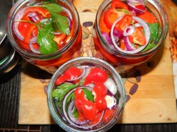 Помидоры в желе без стерилизации - шаг 10 Помидоры в желе без стерилизации - шаг 10