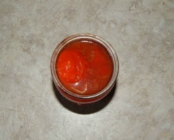 Помидоры в собственном соку в томатной пасте на зиму - шаг 6 Помидоры в собственном соку в томатной пасте на зиму - шаг 6