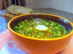 Постная окрошка на квасе - шаг 10 Постная окрошка на квасе - шаг 10