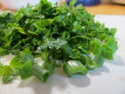 Постная окрошка на квасе - шаг 7 Постная окрошка на квасе - шаг 7