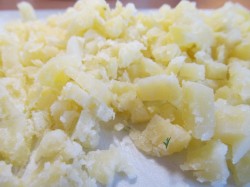 Постная окрошка на квасе - шаг 8 Постная окрошка на квасе - шаг 8