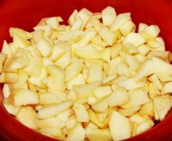 Простое яблочное повидло без воды - шаг 2 Простое яблочное повидло без воды - шаг 2