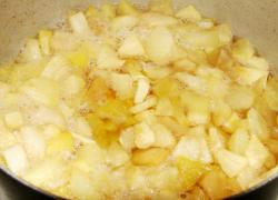 Простое яблочное повидло без воды - шаг 4 Простое яблочное повидло без воды - шаг 4