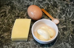 Кляр с сыром универсальный - шаг 1 Кляр с сыром универсальный - шаг 1