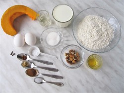 Пряные панкейки из тыквы с медом - шаг 1 Пряные панкейки из тыквы с медом - шаг 1