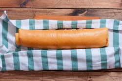 Рулет бисквитный с повидлом - шаг 9 Рулет бисквитный с повидлом - шаг 9