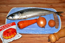 Рулет царский из скумбрии - шаг 1