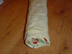 Рулет из лаваша с горбушей - шаг 9