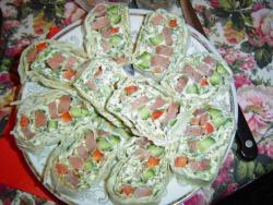 Рулет из лаваша с горбушей - шаг 10