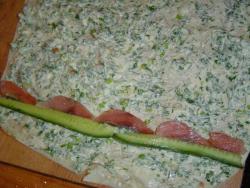 Рулет из лаваша с горбушей - шаг 7