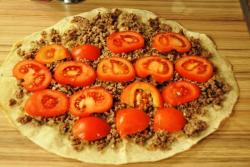 Рулет лаваш с фаршем в духовке - шаг 9