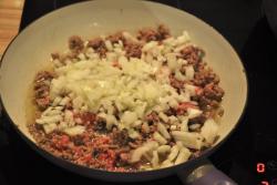 Рулет лаваш с фаршем в духовке - шаг 3