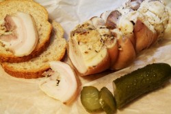 Рулет из подчеревка запеченный в духовке - шаг 8