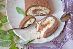 Рулет из печенья без выпечки - шаг 10