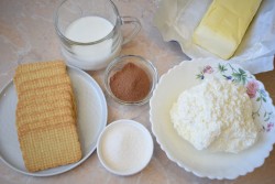 Рулет из печенья без выпечки - шаг 1