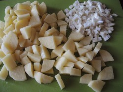 Рыбный суп уха из минтая - шаг 4 Рыбный суп уха из минтая - шаг 4