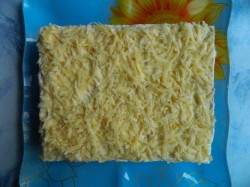 Рыбный торт Наполеон - шаг 12 Рыбный торт Наполеон - шаг 12