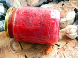 Салат Аленка на зиму из свеклы - шаг 11