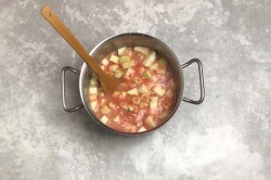 Анкл бенс из кабачков с помидорами - шаг 7 Анкл бенс из кабачков с помидорами - шаг 7