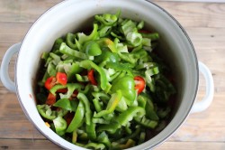 Салат Глобус на зиму с баклажанами - шаг 7 Салат Глобус на зиму с баклажанами - шаг 7