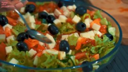 Салат Греческий с дунганским перцем и сыром фета - шаг 15