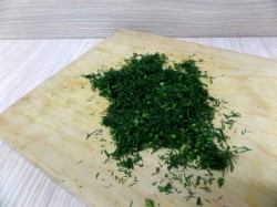 Салат из баклажан с райхоном - шаг 4 Салат из баклажан с райхоном - шаг 4