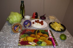 Салат из кальмаров и мидий с чипсами Жемчужина моря - шаг 1