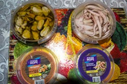 Салат из кальмаров и мидий с чипсами Жемчужина моря - шаг 4