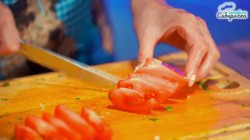 Салат из помидоров и огурцов на зиму - шаг 13 Салат из помидоров и огурцов на зиму - шаг 13