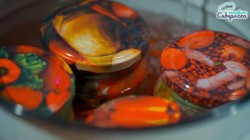 Салат из помидоров и огурцов на зиму - шаг 20 Салат из помидоров и огурцов на зиму - шаг 20