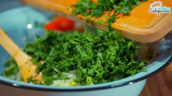 Салат из помидоров и огурцов на зиму - шаг 9 Салат из помидоров и огурцов на зиму - шаг 9