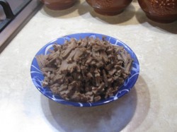 Салат из сердца говяжьего с редькой - шаг 2