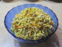 Салат из сердца говяжьего с редькой - шаг 6