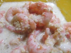 Салат Креветки с апельсинами, кунжутом - шаг 5