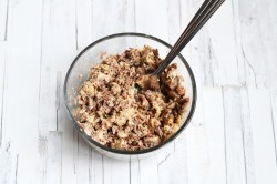 Салат Мимоза с рыбными консервами классический - шаг 6 Салат Мимоза с рыбными консервами классический - шаг 6