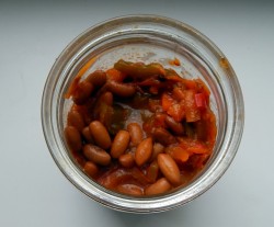 Салат Монастырский с фасолью на зиму - шаг 10 Салат Монастырский с фасолью на зиму - шаг 10