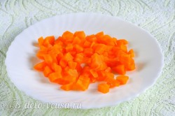 Салат Московский с копченой колбасой - шаг 2 Салат Московский с копченой колбасой - шаг 2