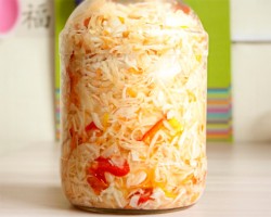 Капуста с болгарским перцем и яблоками - шаг 7 Капуста с болгарским перцем и яблоками - шаг 7