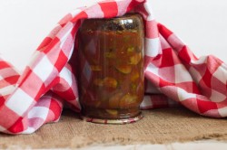 Салат на зиму огурцы с томатной пастой - шаг 5 Салат на зиму огурцы с томатной пастой - шаг 5