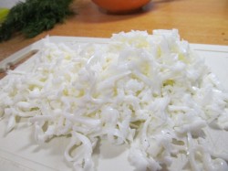 Салат Подсолнух с печенью трески - шаг 12