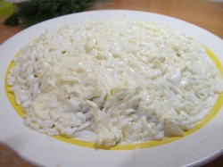 Салат Подсолнух с печенью трески - шаг 13