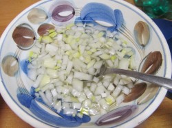 Салат Подсолнух с печенью трески - шаг 4