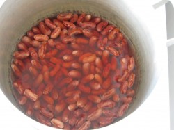 Салат с фасолью и ветчиной немецкий - шаг 2