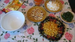 Салат с копченым сыром Косичка и морковью по-корейски - шаг 2