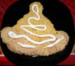 Салат Шапка Деда Мороза - шаг 3 Салат Шапка Деда Мороза - шаг 3