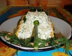 Салат Танк на 23 февраля - шаг 24 Салат Танк на 23 февраля - шаг 24