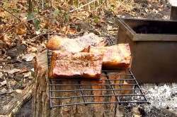 Сало горячего копчения в домашних условиях - шаг 11