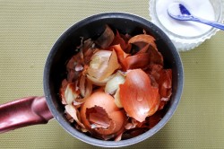 Сало пятиминутка в луковой шелухе - шаг 3 Сало пятиминутка в луковой шелухе - шаг 3