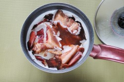 Сало пятиминутка в луковой шелухе - шаг 8 Сало пятиминутка в луковой шелухе - шаг 8